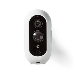 Foto van Nedis smartlife camera voor buiten - wificbo30wt - wit