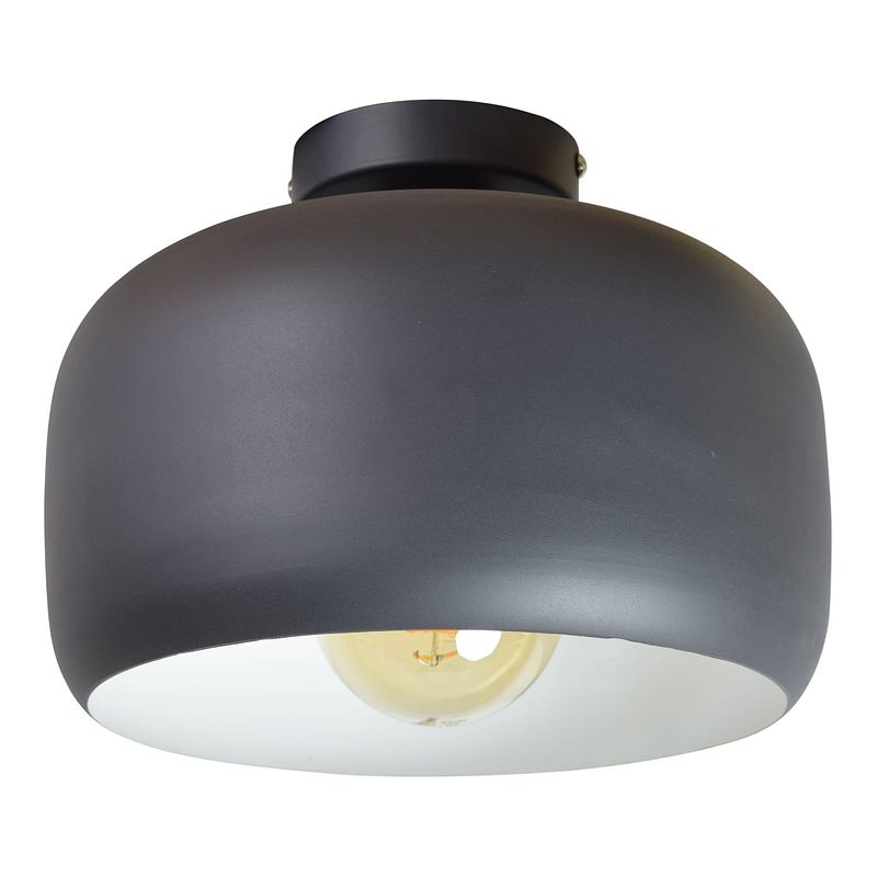 Foto van Plafondlamp ivy ø30x22 vintage black