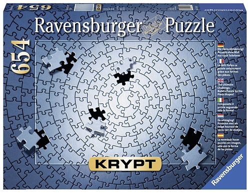 Foto van Krypt silver (654 stukjes) - puzzel;puzzel (4005556159642)