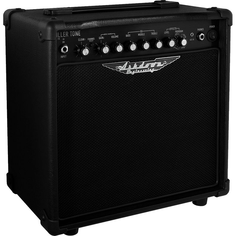 Foto van Ashdown killer tone kt-15fx 1x8 inch 15w gitaarversterker combo + effecten