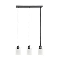 Foto van Light & living - hanglamp vancouver - 65x12x18.5 - zwart