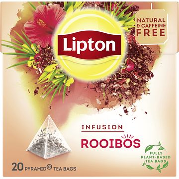 Foto van Lipton kruideninfusie rooibos 20 stuks bij jumbo