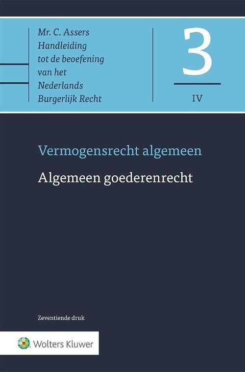 Foto van Algemeen goederenrecht - hardcover (9789013153576)