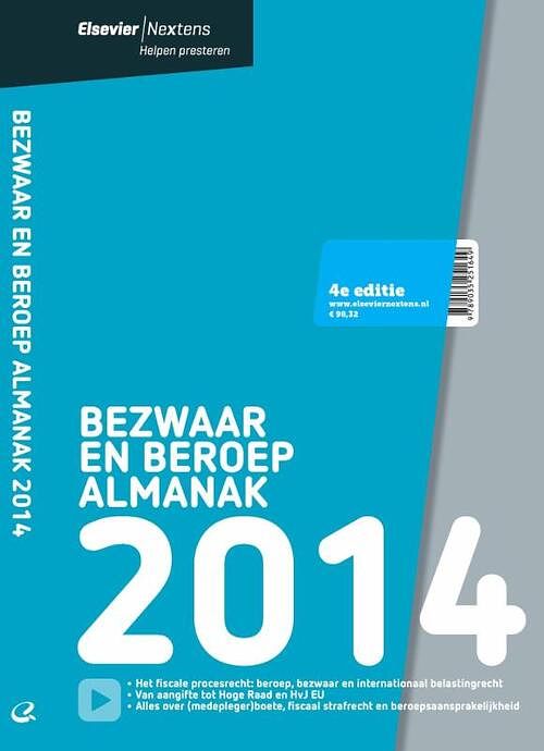 Foto van Elsevier bezwaar en beroep almanak 2014 - ebook (9789035251748)