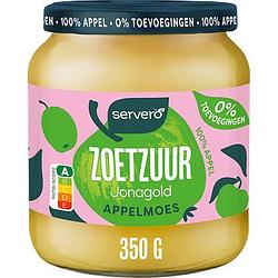 Foto van Servero zoetzuur jonagold appelmoes 350 g bij jumbo