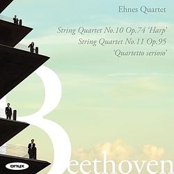 Foto van Beethoven: string quartet no.10 op.74 'harp's, string quartet no.11 op.95 'serioso's - cd (0880040421627)