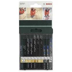 Foto van Bosch accessories 2609256775 10-delig decoupeerzaagbladen-set u-schacht n/a 10 stuk(s)