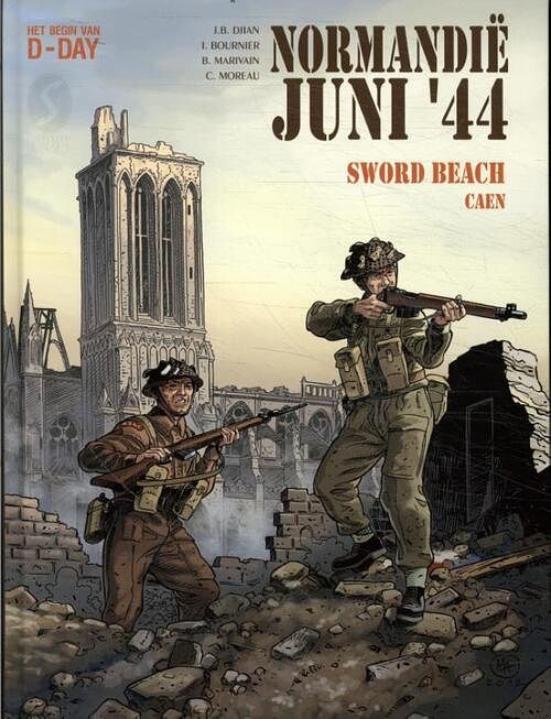 Foto van Sword beach / caen - bruno marivain - hardcover (9789463069724)