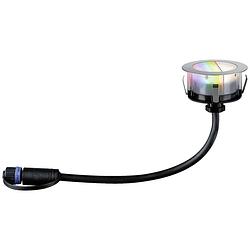 Foto van Paulmann 94751 verlichtingssysteem plug&shine led-buiteninbouwlamp (uitbreiding) led 2 w rgbw rvs