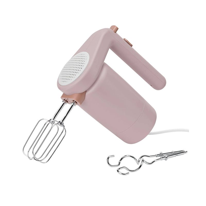 Foto van Rig-tig handmixer foodie - 170 w - roze