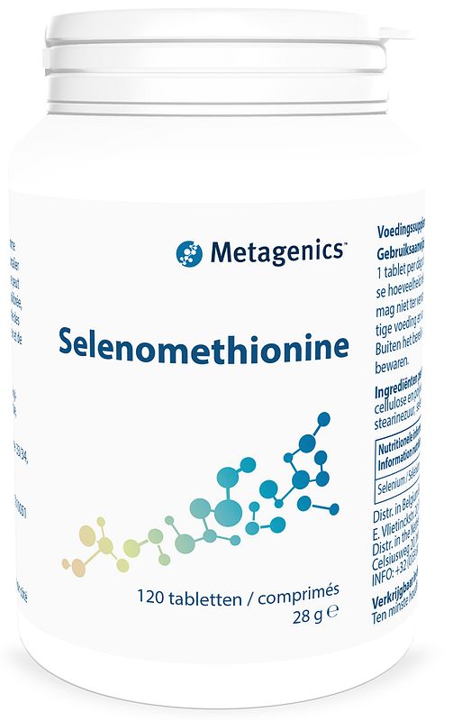 Foto van Metagenics selenomethionine tabletten