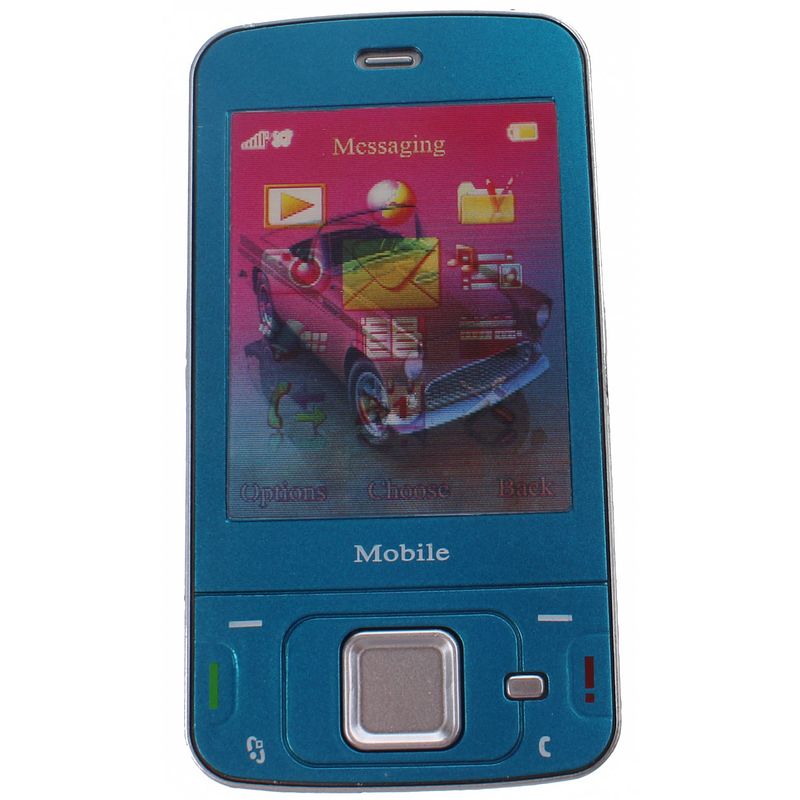 Foto van Johntoy mobiele speelgoed telefoon blauw 13 x 5.5