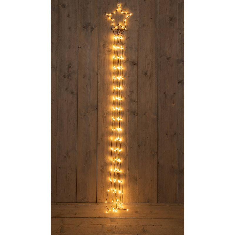 Foto van Anna'ss collection - shooting star 180cm/182 led classic warm / 9 strings - 25cm