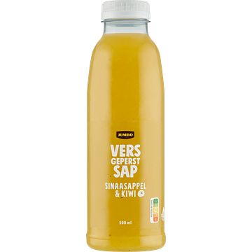 Foto van Jumbo vers sap sinaasappel & kiwi 500ml