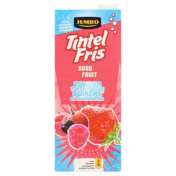 Foto van Jumbo tintelfris rood fruit 1, 5l