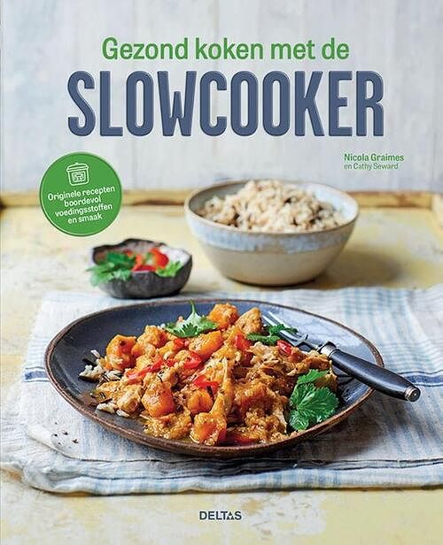 Foto van Gezond koken met de slowcooker - paperback (9789044763584)