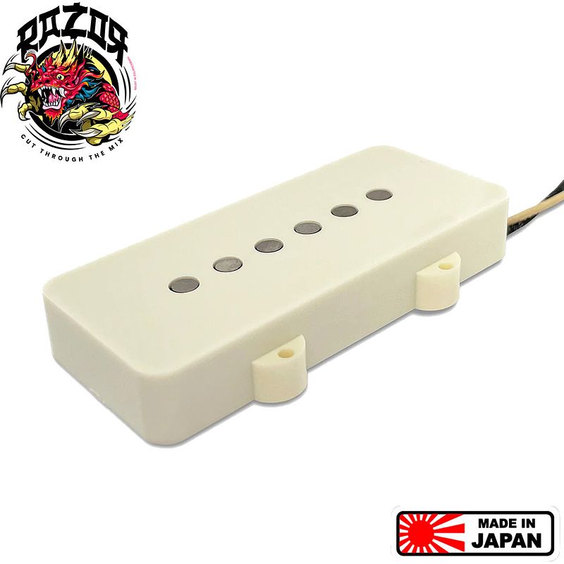 Foto van Razor mangetsu full moon neck pickup for jazzmaster® - aged white