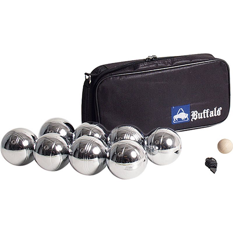 Foto van Jeu de boules set metaal (8st.)