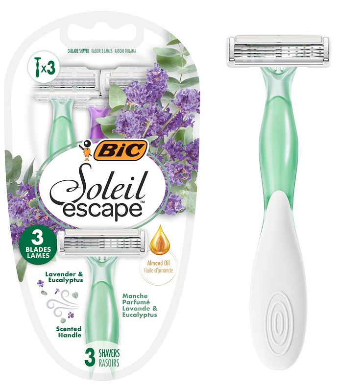 Foto van Bic soleil escape lavender eucalyptus scheermesjes