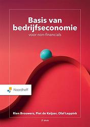 Foto van Basis van bedrijfseconomie voor non-financials - olaf leppink, piet de keijzer, rien brouwers - paperback (9789001278380)