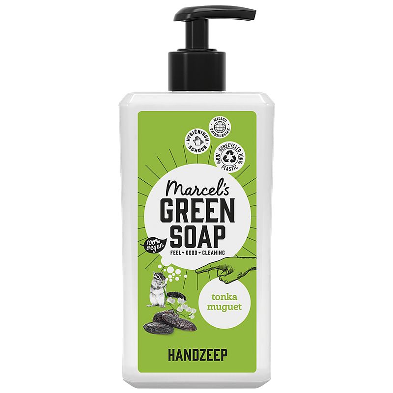 Foto van Marcels green soap handzeep tonka & muguet