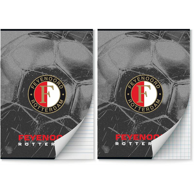 Foto van Feyenoord schriften lijn en ruit 10 mm a4 - 4 stuks