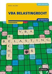 Foto van Vba belastingrecht met resultaat boek theorieboek 2022-2023 - c.j.m. jacobs - paperback (9789463173278)