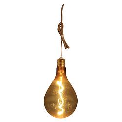 Foto van Luxform lighting - luxform batterij pear bulb old look filament