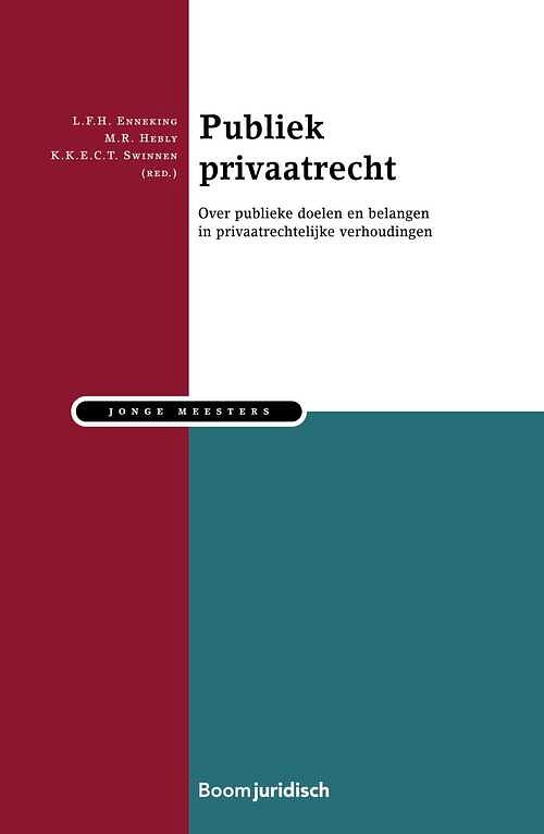 Foto van Publiek privaatrecht - ebook (9789051891973)