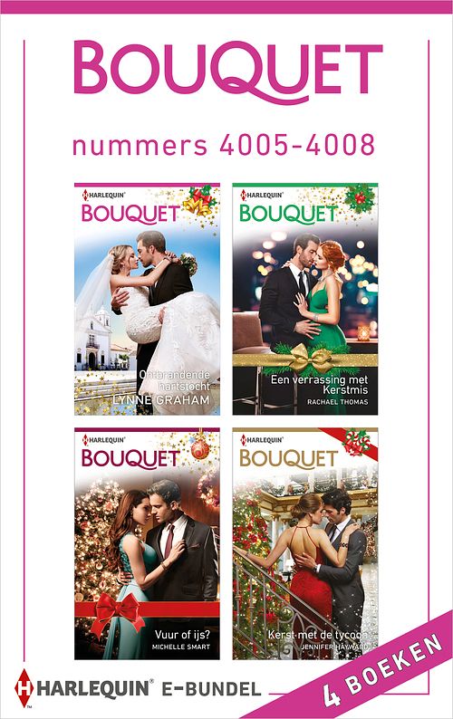 Foto van Bouquet e-bundel nummers 4005 - 4008 - jennifer hayward - ebook (9789402537932)