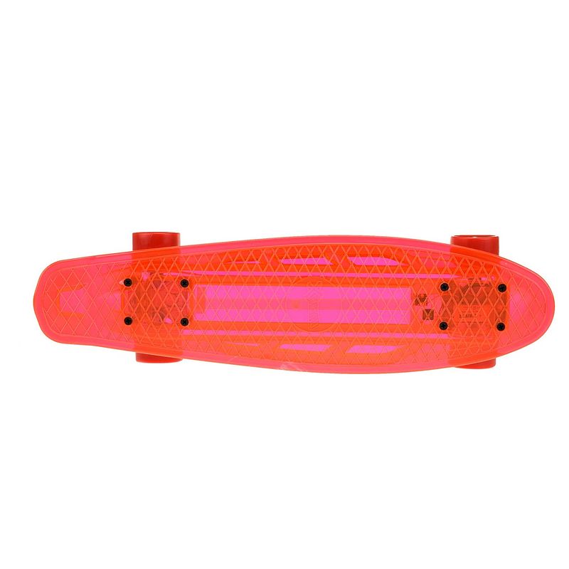 Foto van Toi-toys verlicht skateboard incl. accu 55 cm rood