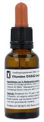 Foto van Verasupplements vitamine d3 & k2 druppels