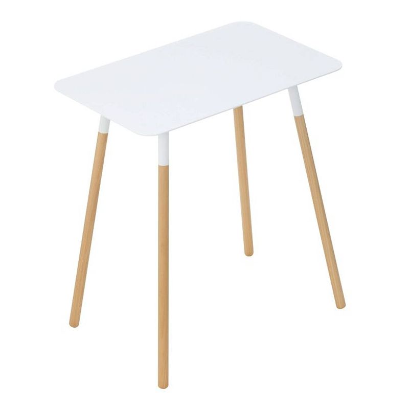 Foto van Yamazaki side table square - plain - white