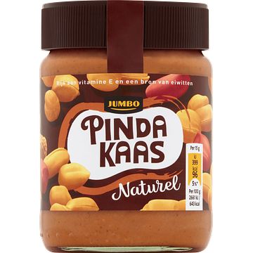 Foto van Jumbo pindakaas naturel 350g