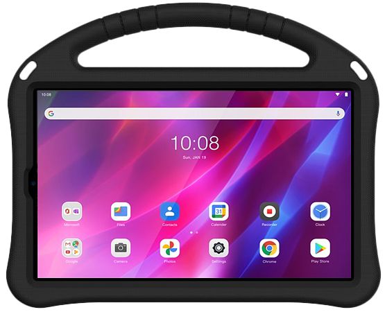 Foto van Just in case lenovo tab m10 plus kids cover zwart