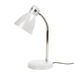 Foto van Leitmotiv - table lamp study metal white