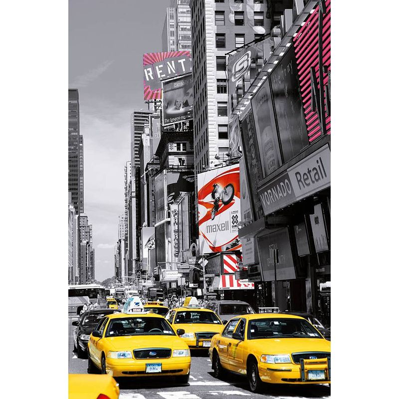 Foto van New york times square - poster xxl - 115 x 175 cm - multi