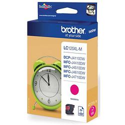 Foto van Brother inktcartridge, 1.200 pagina'ss, oem lc-125xlm, magenta 5 stuks