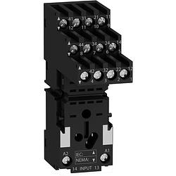 Foto van Schneider electric schneider electric relaissocket (l x b x h) 80 x 27 x 43 mm 1 stuk(s)