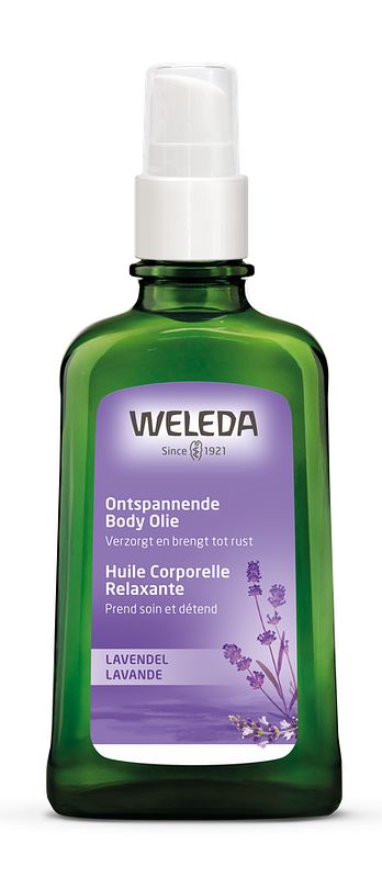 Foto van Weleda lavendel ontspannende body olie