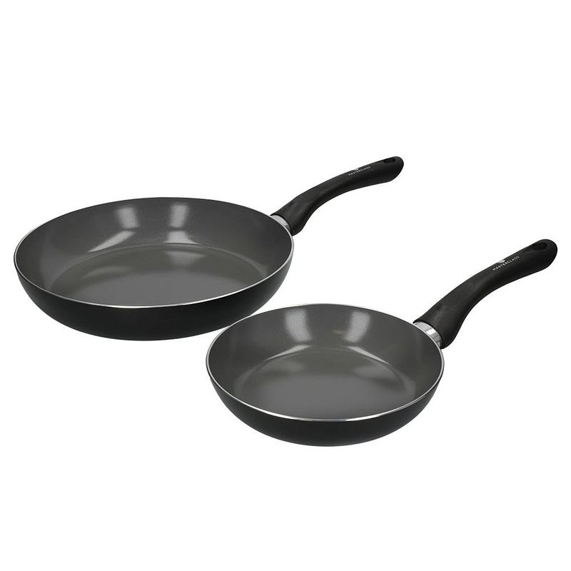 Foto van Koekenpannen set, 20 en 28 cm, gerecycled, non-stick - masterclass can-to-pan