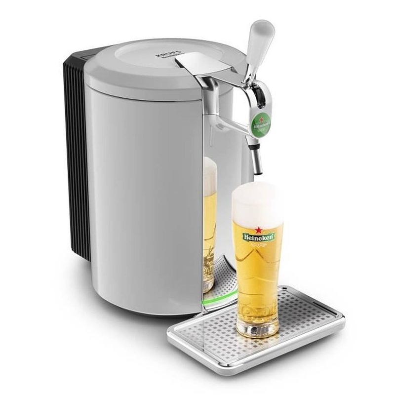 Foto van Krups beertender® compacte tapbierautomaat, compatibel met vaten van 5 liter, fris en schuimig bier vb452e10