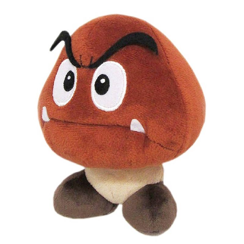 Foto van Little buddy knuffel super mario bros: goomba 15 cm bruin