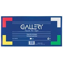 Foto van Gallery enveloppen ft 114 x 229 mm, gegomd, pak van 50 stuks