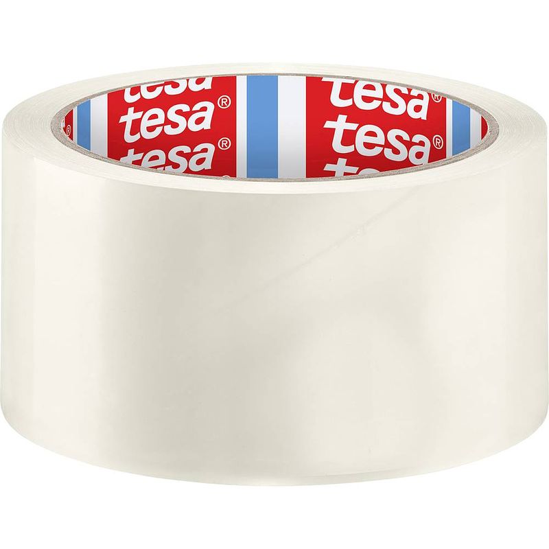 Foto van Tesa solid & strong 58641-00000-00 pakband tesapack bruin (l x b) 66 m x 50 mm 1 stuk(s)