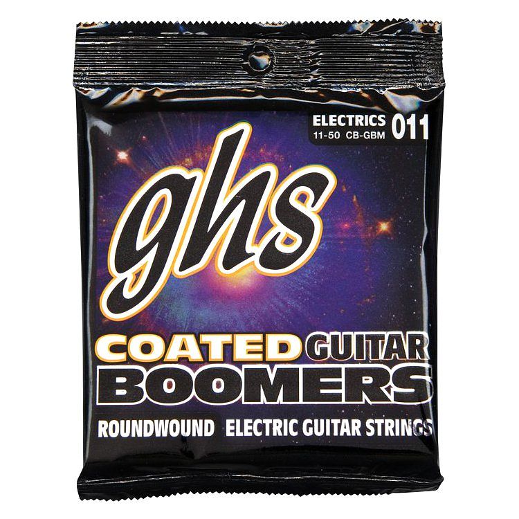 Foto van Ghs cb-gbm coated boomers snarenset voor elektrische gitaar