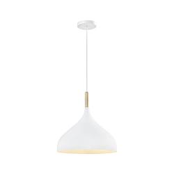 Foto van Quvio hanglamp rond wit - quv5129l-white