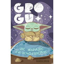 Foto van Poster star wars the mandalorian grogu cuteness 61x91,5cm