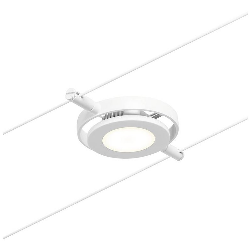 Foto van Paulmann paulmann 12v-kabelsysteem lamp 4.5 w led wit (mat), chroom