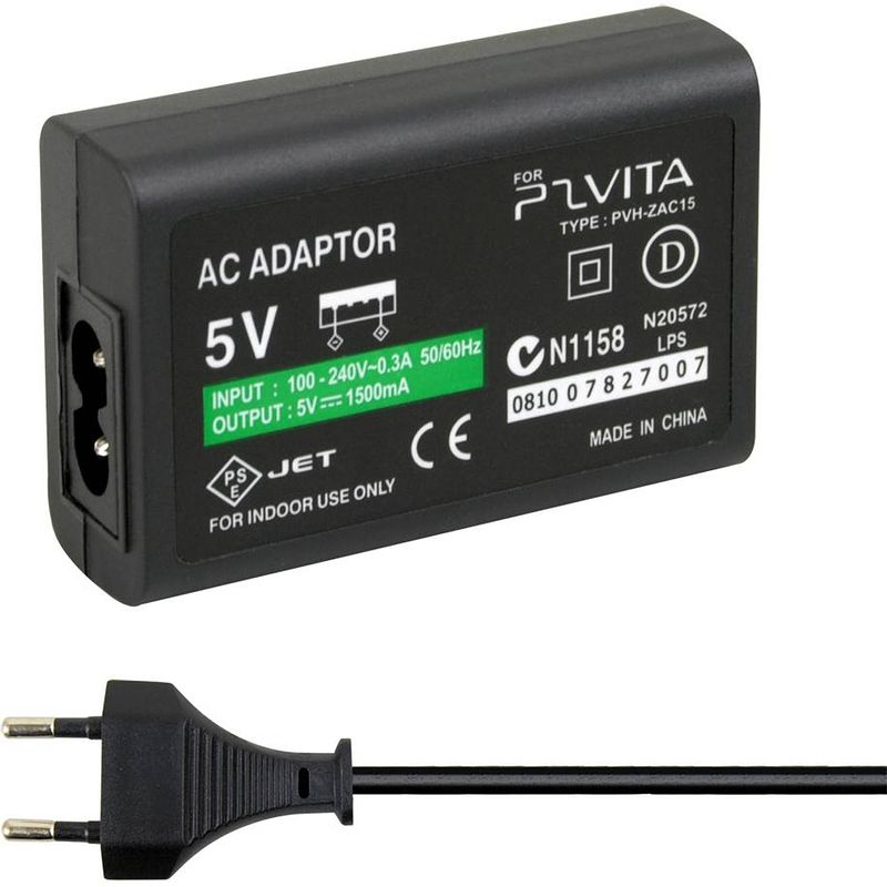 Foto van Ac adapter voor sony playstation vita